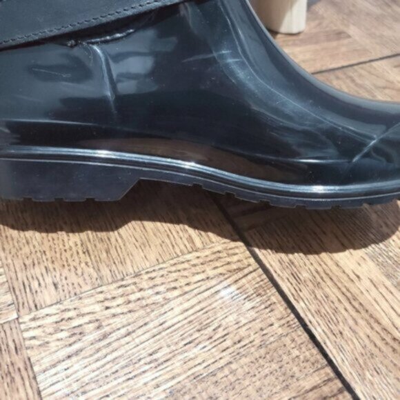 New Michael Kors Quilted Shearling Winter Belted Riding Fulton Boots - Picture 10 of 16